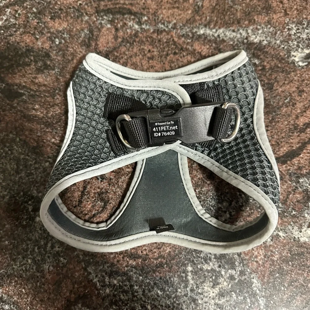 Blue Frog step in pet harness size M
